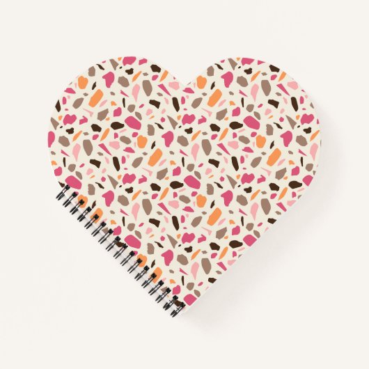 Terrazzo Pattern Notitieboek (Voorkant)