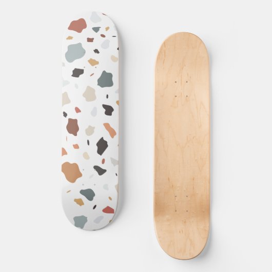 Terrazzo Pattern Persoonlijk Skateboard (Voorkant)