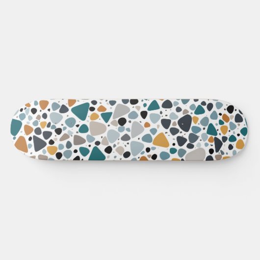 Terrazzo Pattern Persoonlijk Skateboard (Horizontaal)