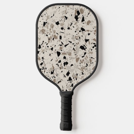 Terrazzo Pattern Pickleball Paddle (Achterkant)