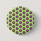 Terrazzo Pattern Ronde Button 5,7 Cm (Voorkant)