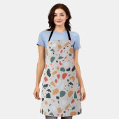 Terrazzo Pattern Schort (Gedragen)