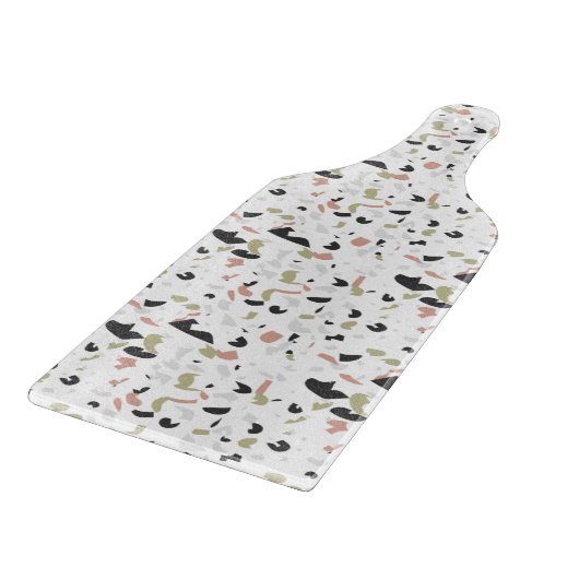 Terrazzo Pattern Snijplank (Hoek)