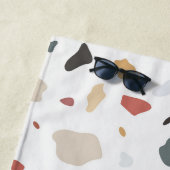 Terrazzo Pattern Strandlaken (In situ)