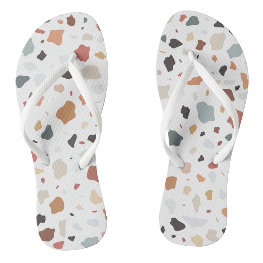Terrazzo Pattern Teenslippers (Voetbed)
