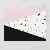Terrazzo Pattern, Terrazzo Background Briefkaart (Voorkant)