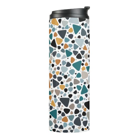 Terrazzo Pattern Thermosbeker (Gedraaid links)