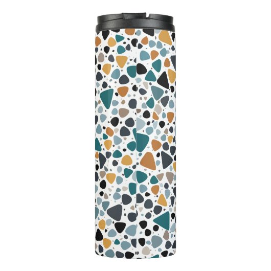 Terrazzo Pattern Thermosbeker (Achterkant)