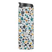 Terrazzo Pattern Thermosbeker (Geroteerd rechts)