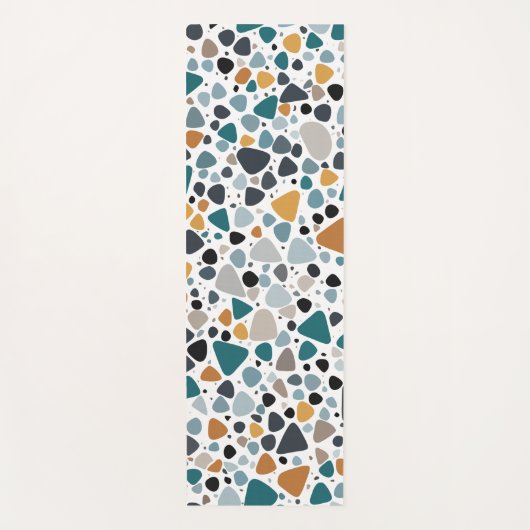 Terrazzo Pattern Yogamat (Voorkant)