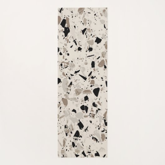 Terrazzo Pattern Yogamat (Achterkant)
