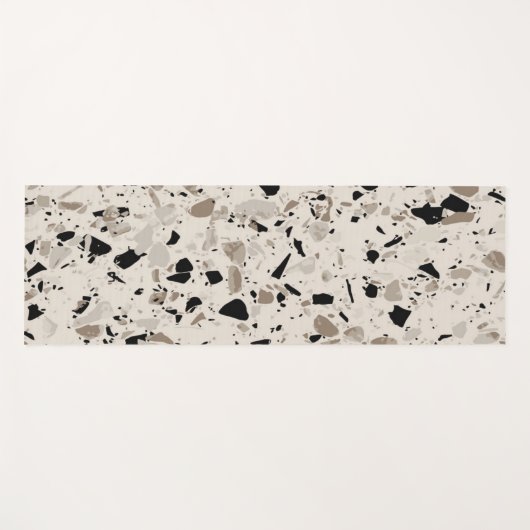 Terrazzo Pattern Yogamat (Voorkant (horizontaal))