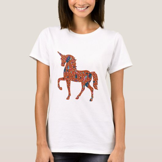 Terrazzo Piecesunicorn T-shirt (Voorkant)