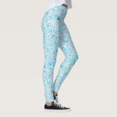 Terrazzo Print Leggings – Moderne Stijl (Rechts)