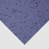 Terrazzo Retro Paars Grey Black  Pattern Tissuepapier (Detail)