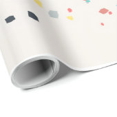 Terrazzo Spikkel Naadloos Patroon Cadeaupapier (Rol Hoek)