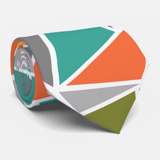 Terrazzo Stropdas (Opgerold)