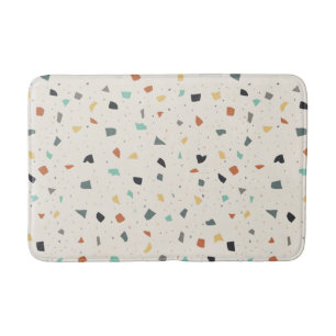 Terrazzo Tegel Confetti Modern Style Earth Tones Badmat