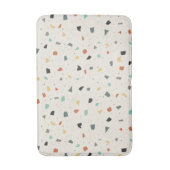 Terrazzo Tegel Confetti Modern Style Earth Tones Badmat (Voorkant Verticaal)