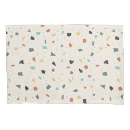 Terrazzo Tegel Confetti Modern Style Earth Tones Kussensloop