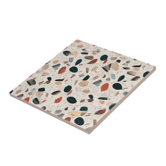 Terrazzo Tegeltje (Zijkant)
