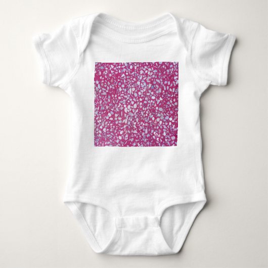 Terrazzo textuur: roze witte elegantie. romper (Voorkant)