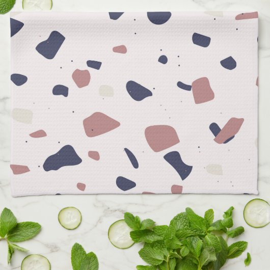 Terrazzo Theedoek (Gevouwen)