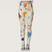 terrazzo twist leggings (Voorkant)