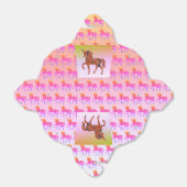 Terrazzo Unicorn Bedankdoosjes (Uitgevouwen)
