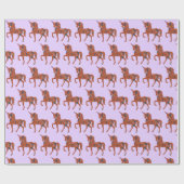 Terrazzo Unicorn Cadeaupapier (Vlak)