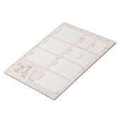 Terrazzo Weekly Planner Notitieblok (Schuin)