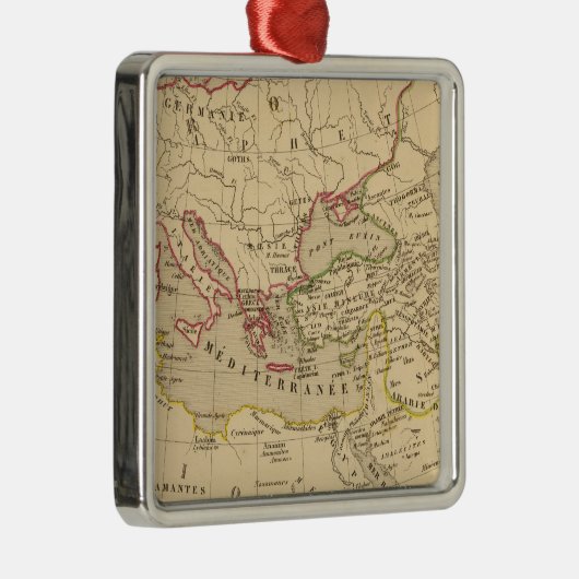 Terre aux trois fils de Noe Metalen Ornament (Rechts)