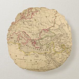 Terre aux trois fils de Noe Rond Kussen