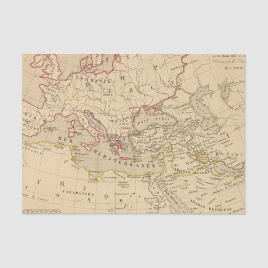 Terre aux trois fils de Noe Tissuepapier (Voorkant)