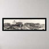 Terre Haute, IN Foto 1913 Poster (Voorkant)