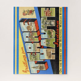 Terre Haute Indiana 16x20  Legpuzzel