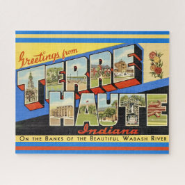 Terre Haute Indiana 16x20 Legpuzzel
