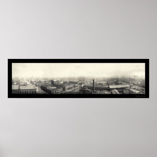 Terre Haute Indiana Foto 1913 Poster (Voorkant)