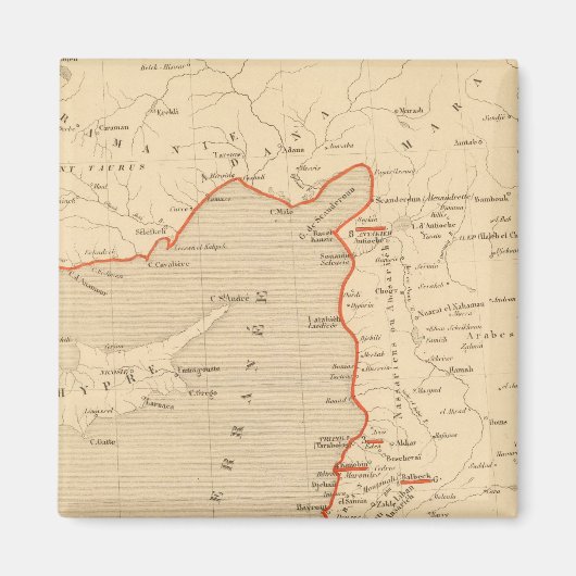 Terre Sainte en 1839 Magneet (Voorkant)