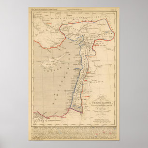 Terre Sainte, werper van de premiere croisade Poster