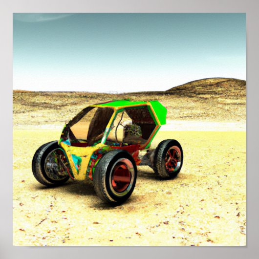 Terreinwagen  poster (Voorkant)