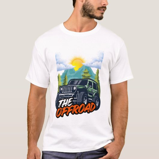 terreinwagen t-shirt (Voorkant)