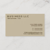 terreinwagens visitekaartje (Achterkant)