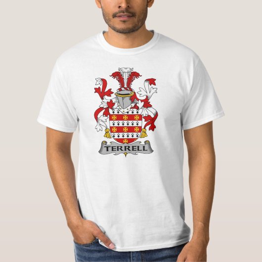 Terrell Family Crest T-shirt (Voorkant)