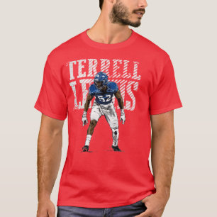 Terrell Lewis voor fans van Los Angeles Rams T-shirt