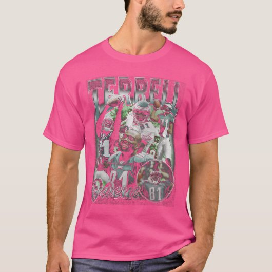 Terrell Owens Retro Bootleg T-shirt (Voorkant)