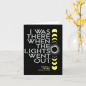 Terrell Texas Totale Zonsverduistering 2024 Kaart (Gele Bloem)