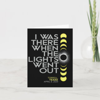 Terrell Texas Totale Zonsverduistering 2024 Kaart