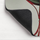 Terrestrisch Wereldbol, vervaardigd in Neurenberg  Muismat (Hoek)