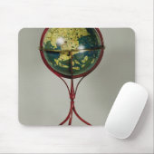 Terrestrisch Wereldbol, vervaardigd in Neurenberg  Muismat (Met muis)